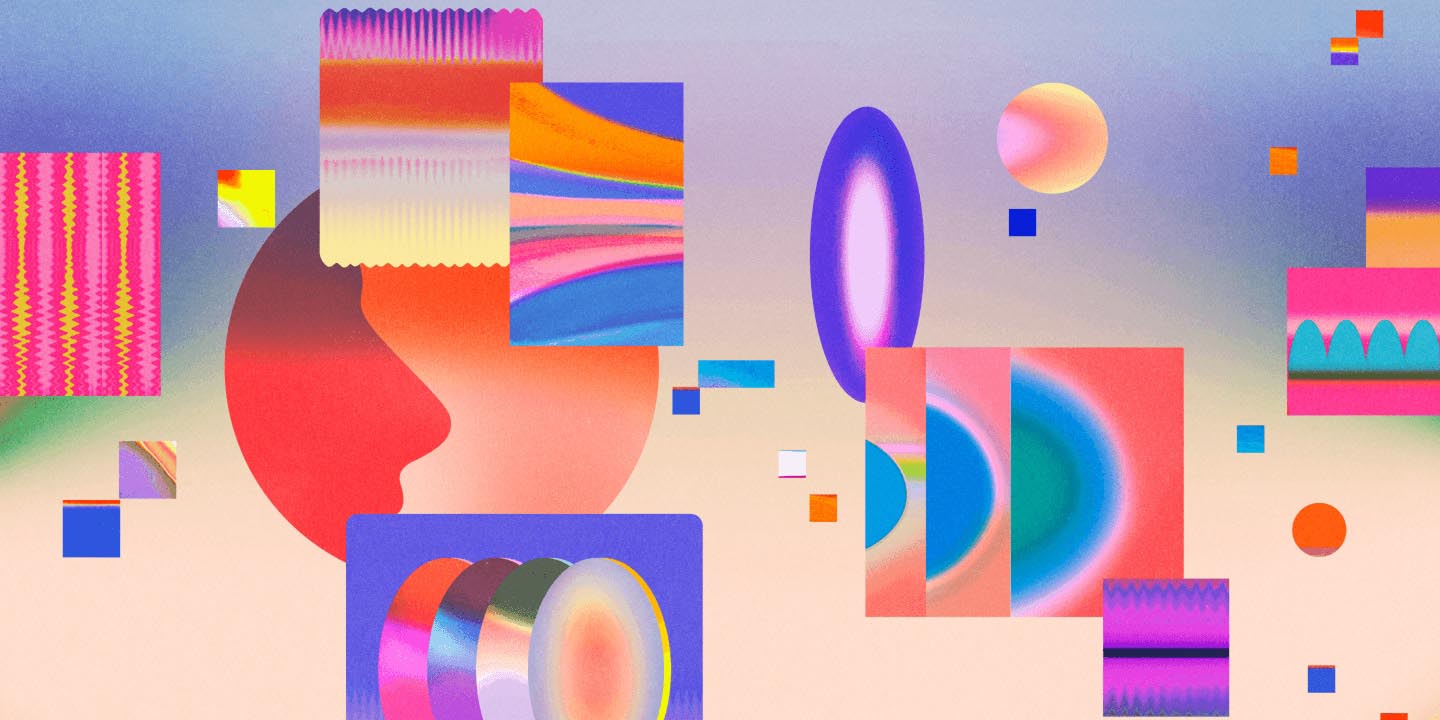An abstract image